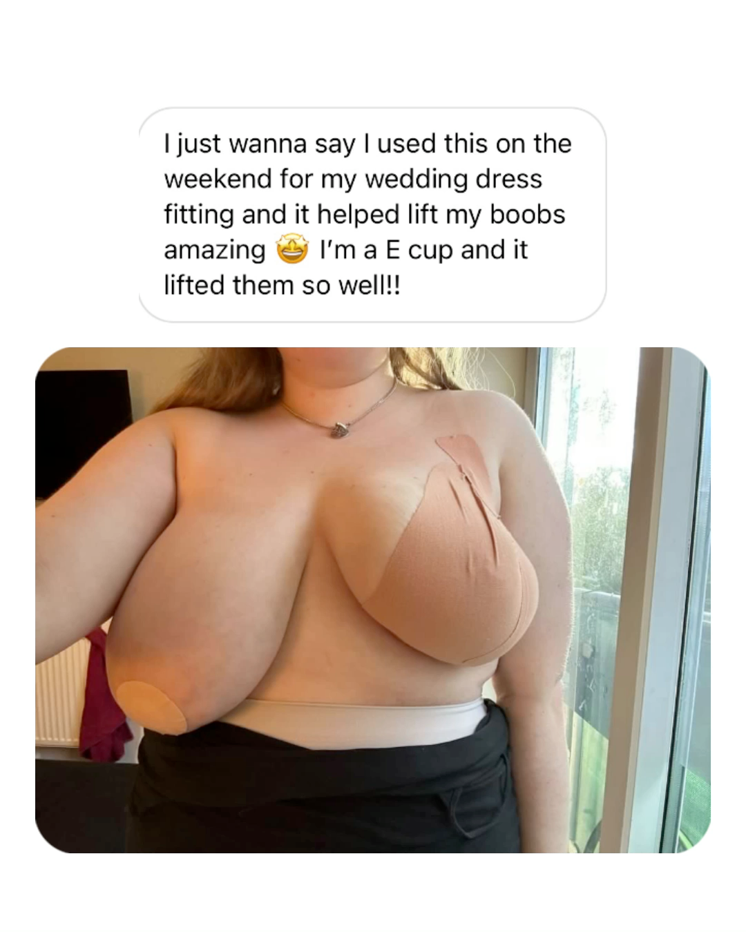 Original Lift & Shape Boob Tape- BEIGE-A-H cups