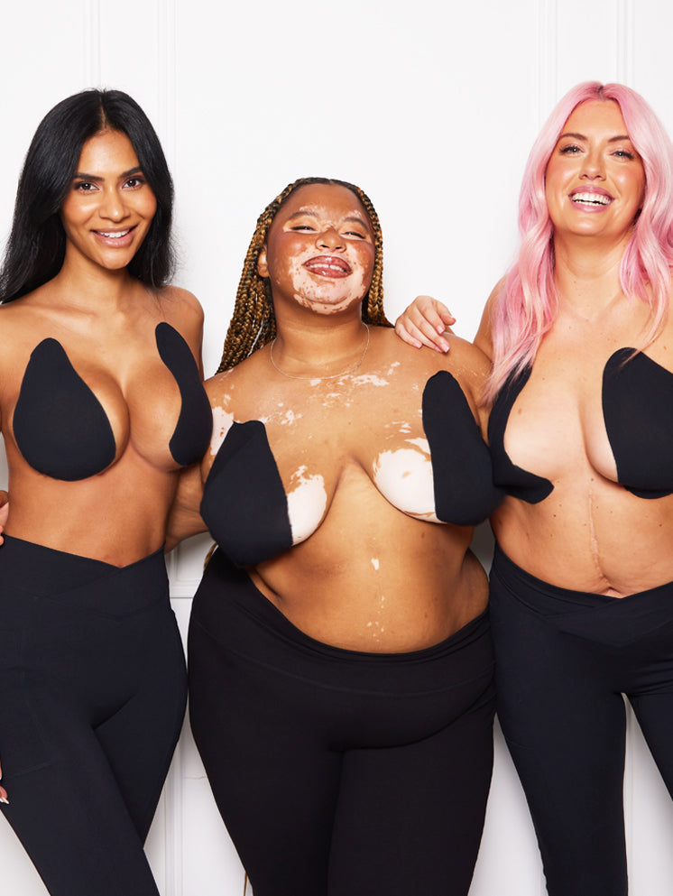 Original Lift & Shape Boob Tape BLACK-A-H cups