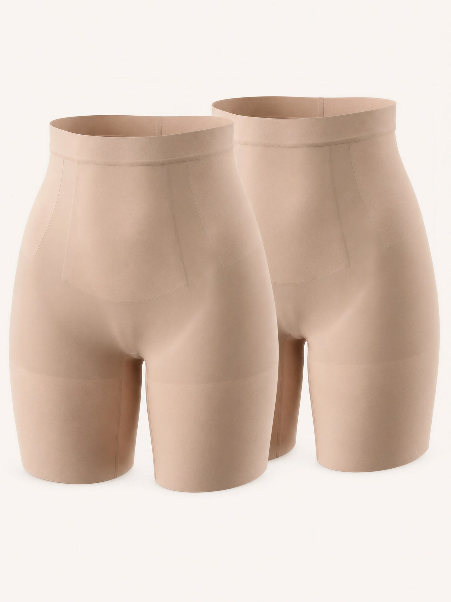 360Sculpt™- Sculpting Shorts- Double pack- Beige