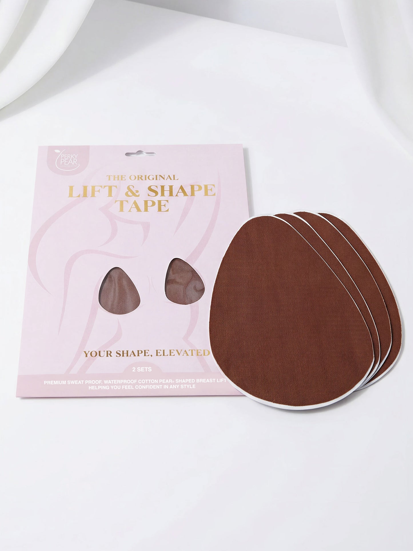 Original Lift & Shape Boob Tape- BROWN-A-G cups