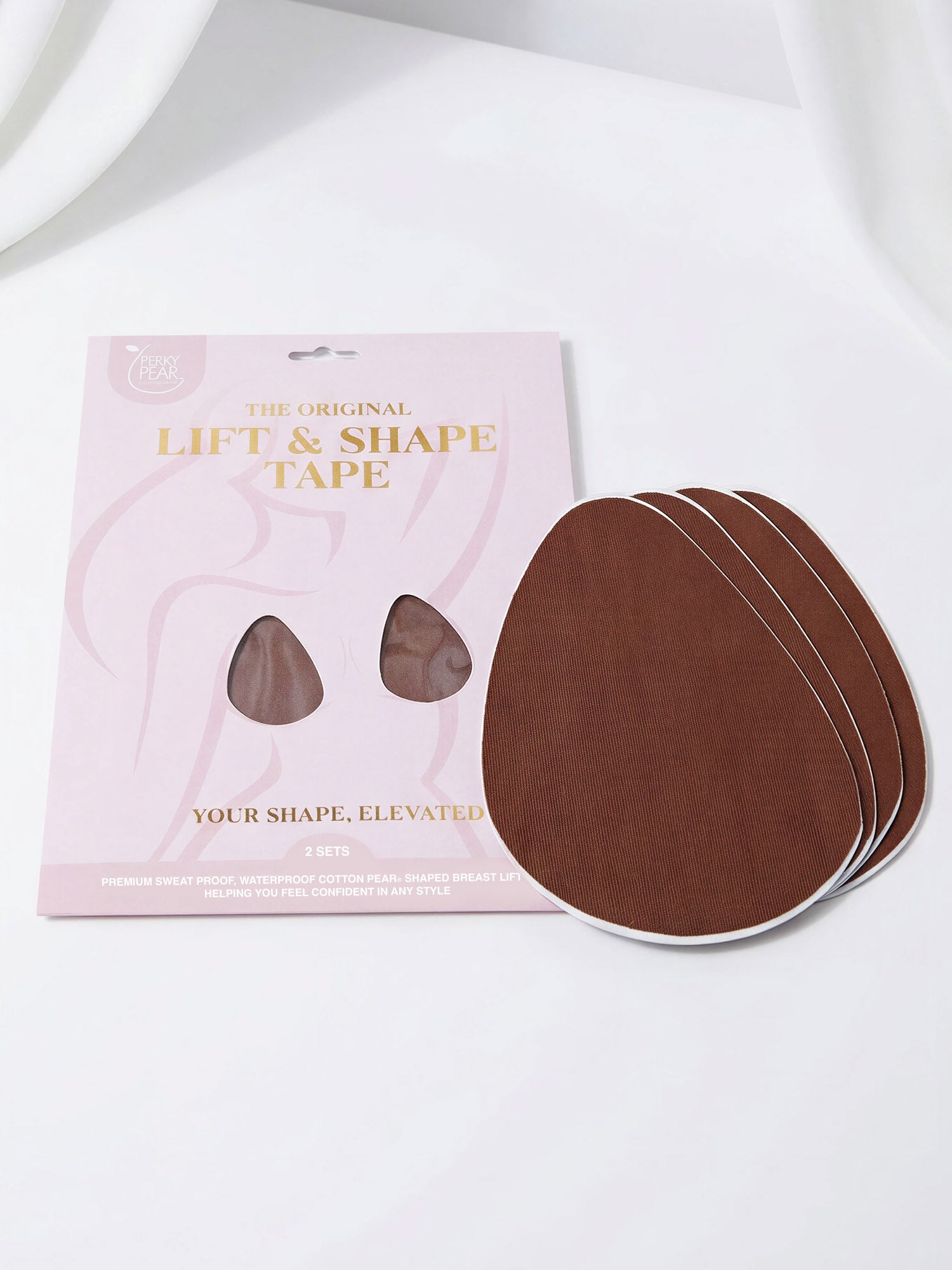 Original Lift &amp; Shape Boob Tape- BROWN-A-G cups