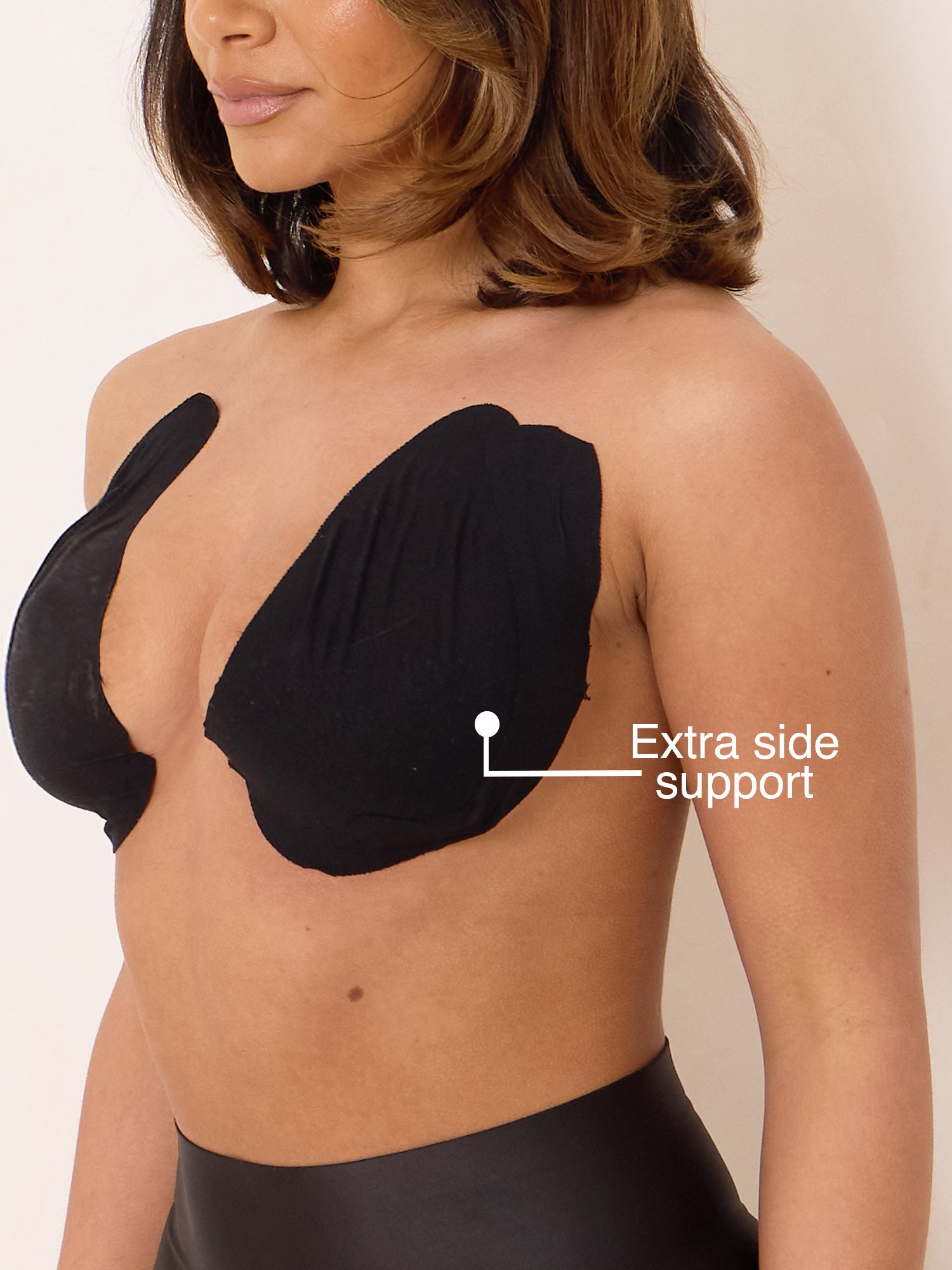 Cleavage Sculpting Boob Tape Strips BLACK
