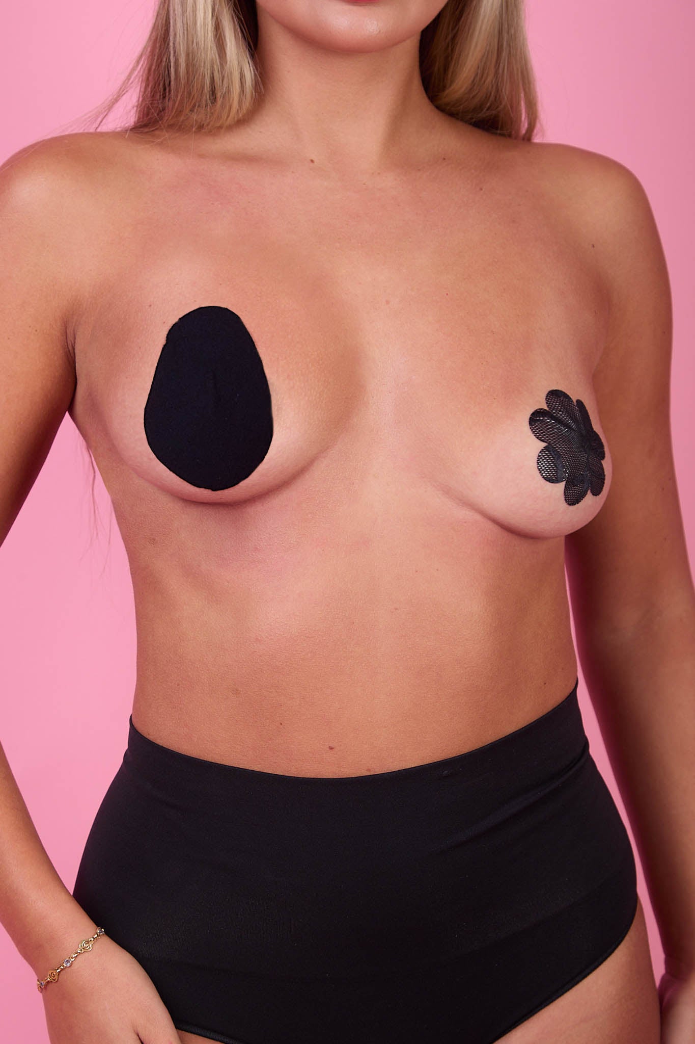 Mini Lifts Adhesive Boob Tape BLACK-A-D Cups