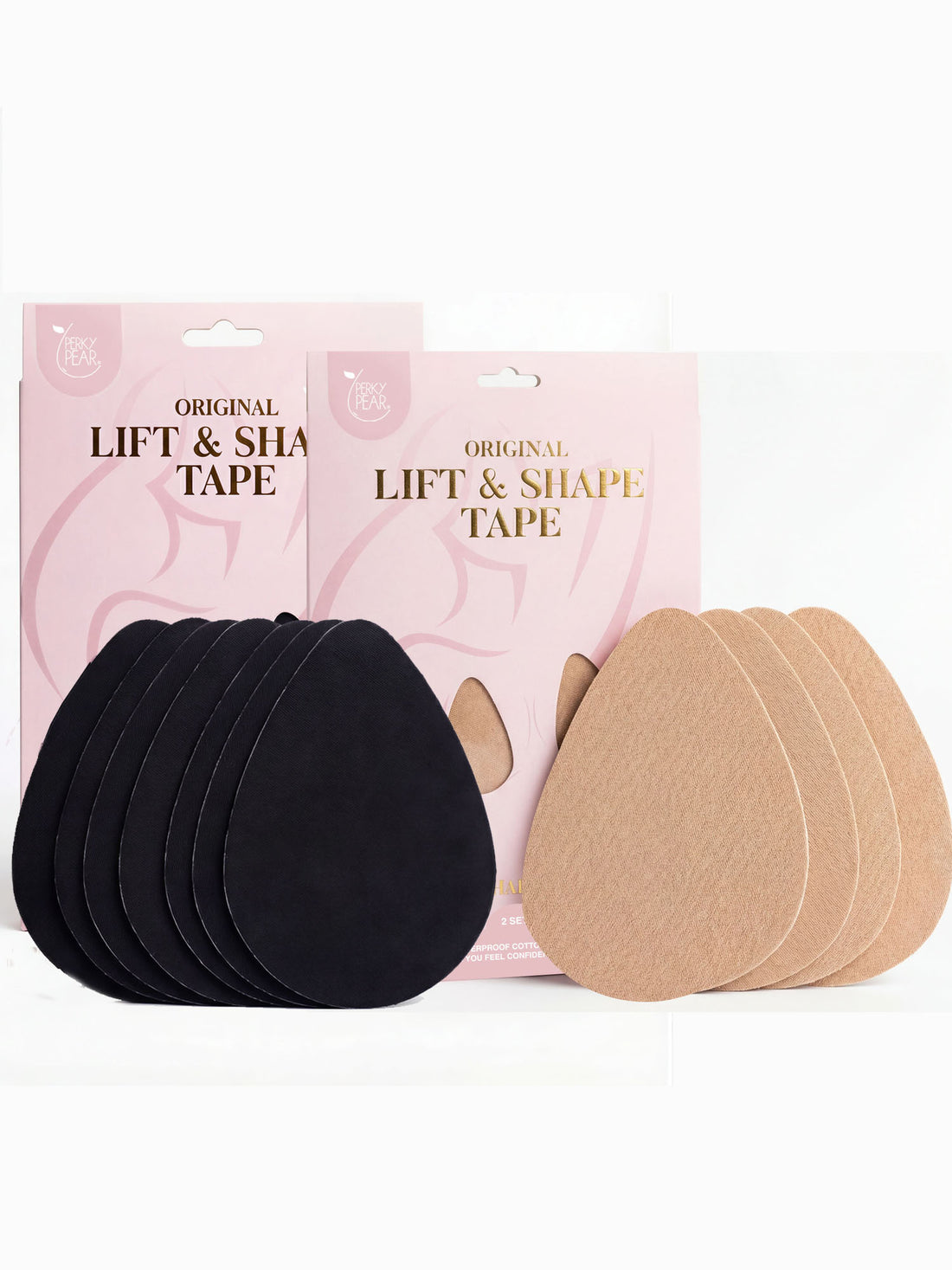 Original Lift &amp; Shape Tape-Double Pack Bundle-Beige &amp; Black