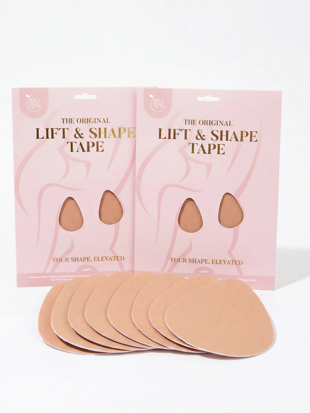 Original Lift & Shape Tape-Double Pack Savings Bundle-BEIGE (4 PAIRS)