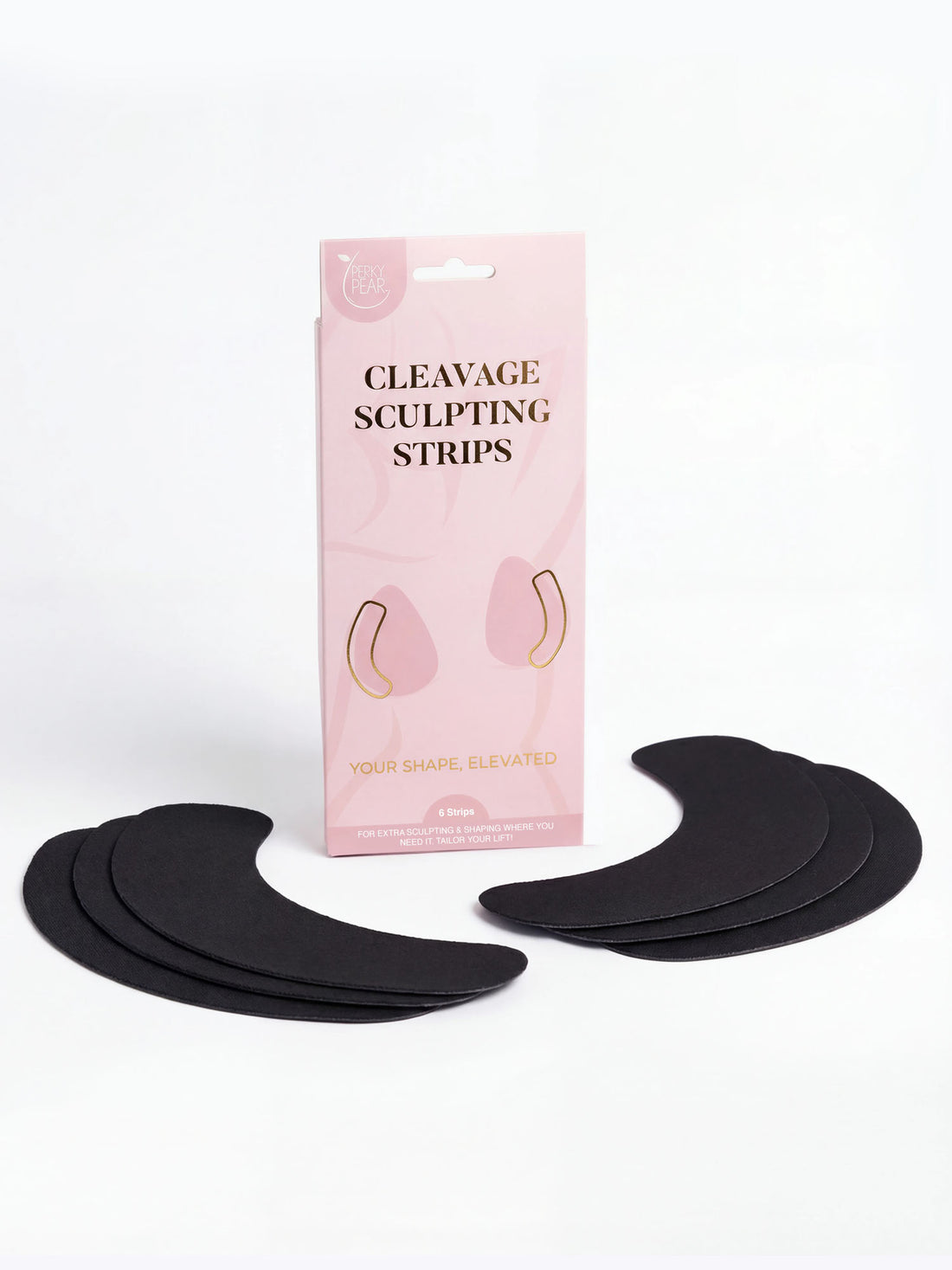 Cleavage Sculpting Boob Tape Strips BLACK