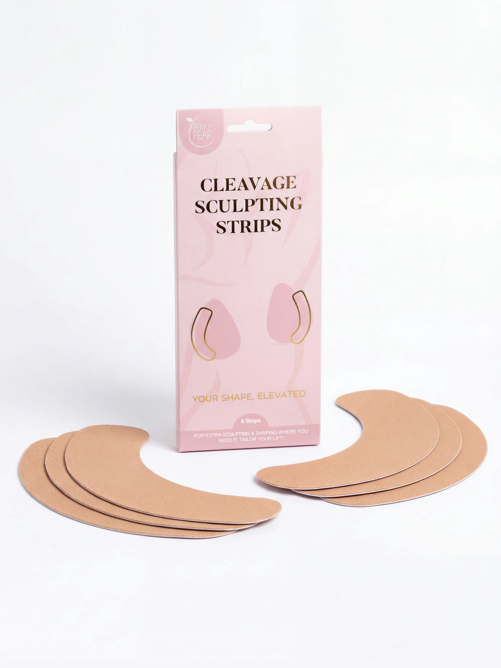 5 x Cleavage Sculpting Strips Beige