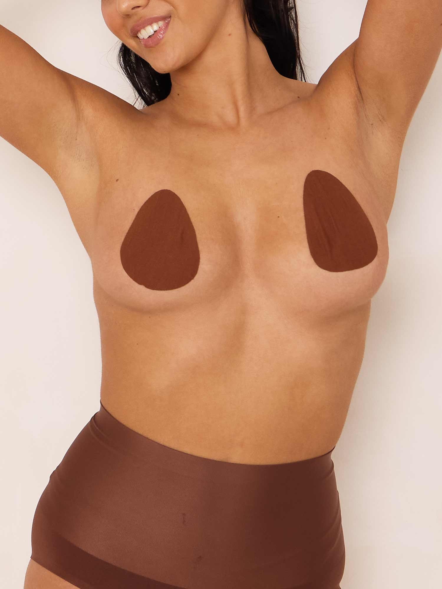 Mini Lifts Adhesive Boob Tape BROWN-A-D Cups