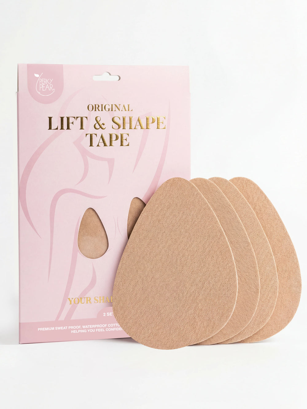 Original Lift & Shape Boob Tape- BEIGE-A-H cups