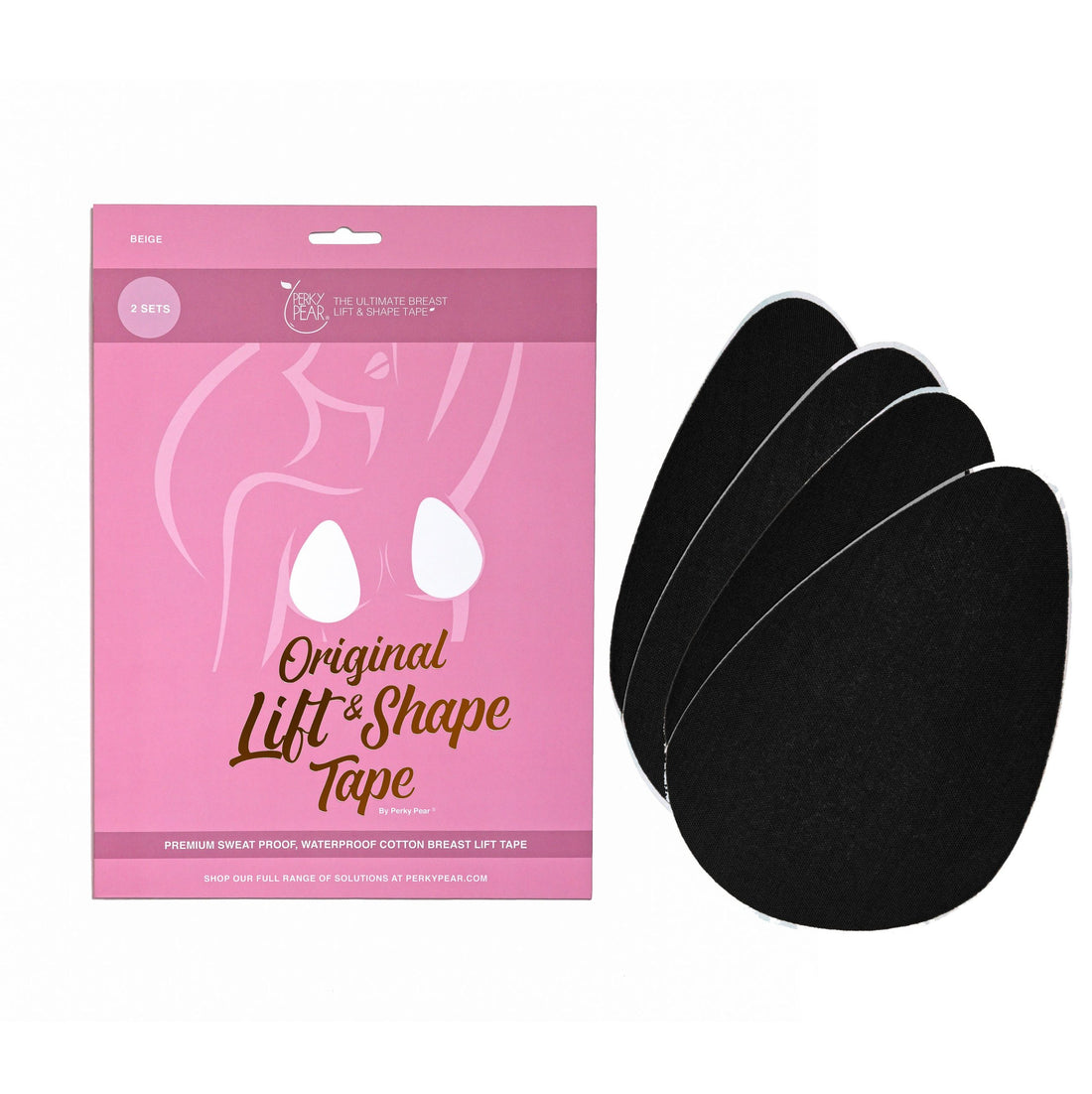 Original Lift &amp; Shape Boob Tape BLACK-A-G cups