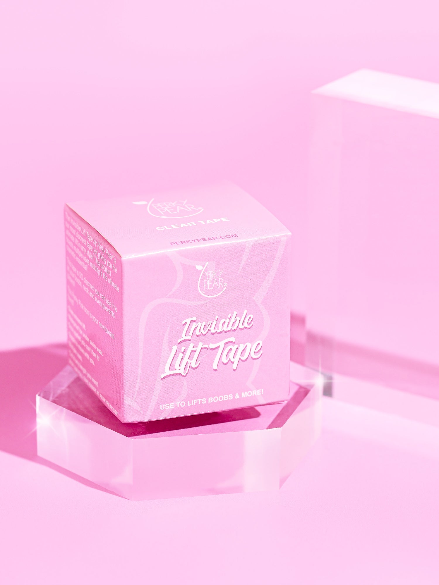 Invisible Tape for boobs - boob tape in a pink box