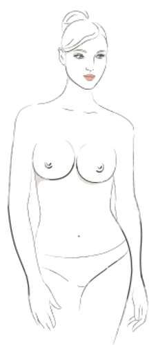 round cleavage-types of boobs