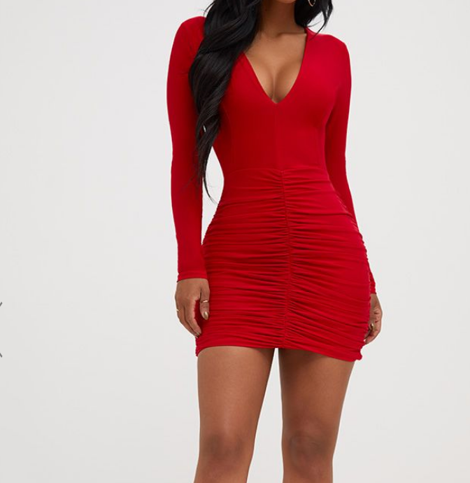 Pretty Little Thing Red Dress